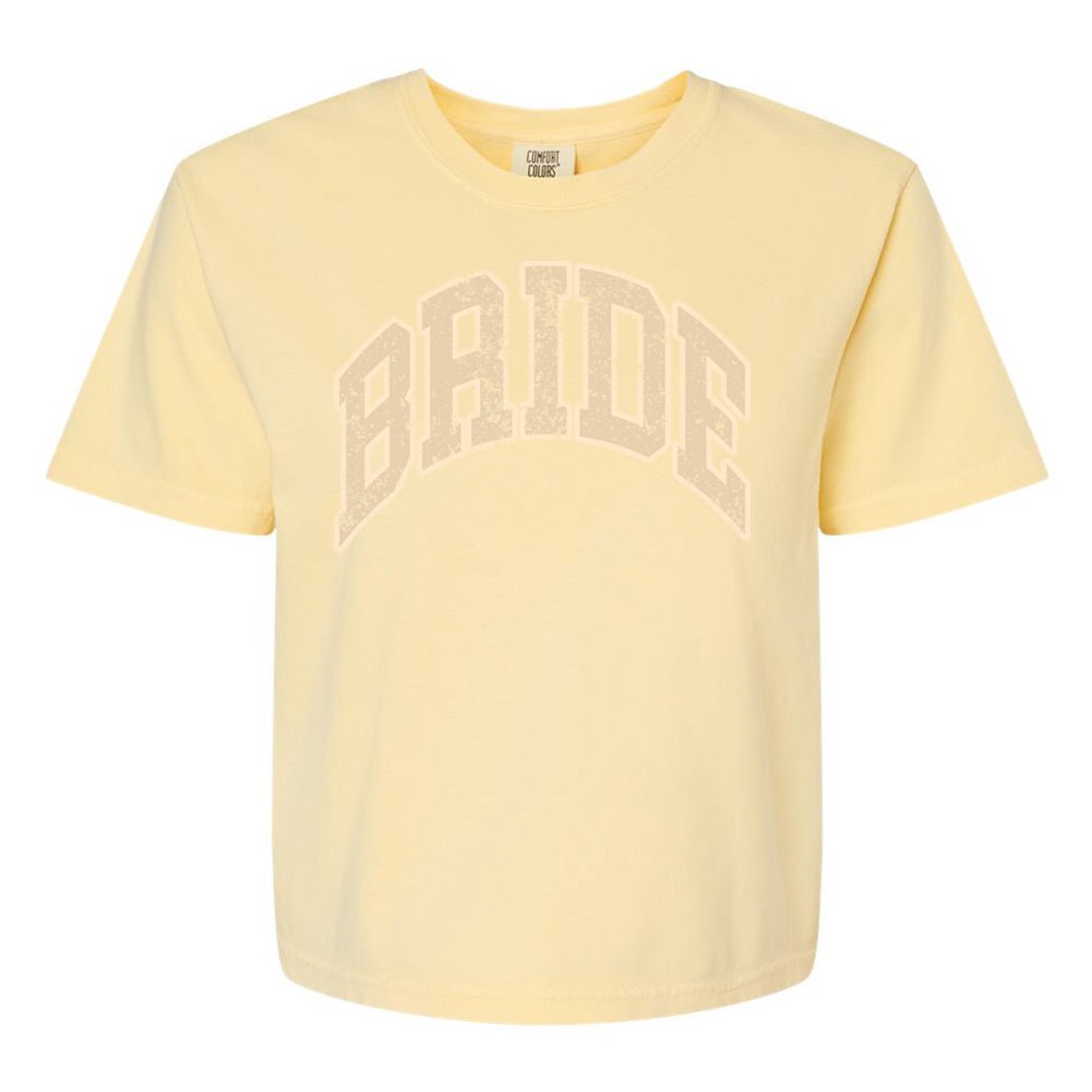 'Varsity Bride' Boxy T-Shirt