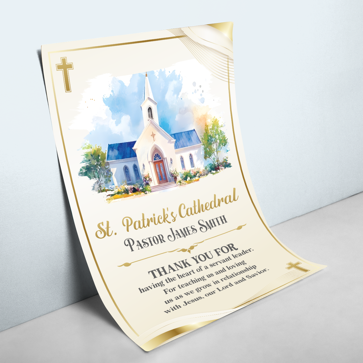 Pastor Appreciation | Personalized Poster/Canvas