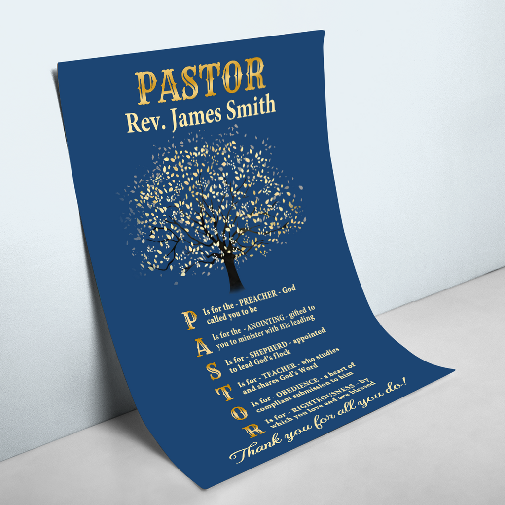 To Our Pastor | Personalized Poster/Canvas