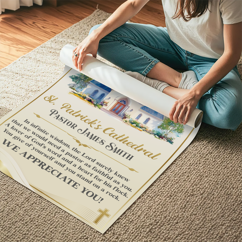 Pastor Appreciation | Personalized Poster/Canvas