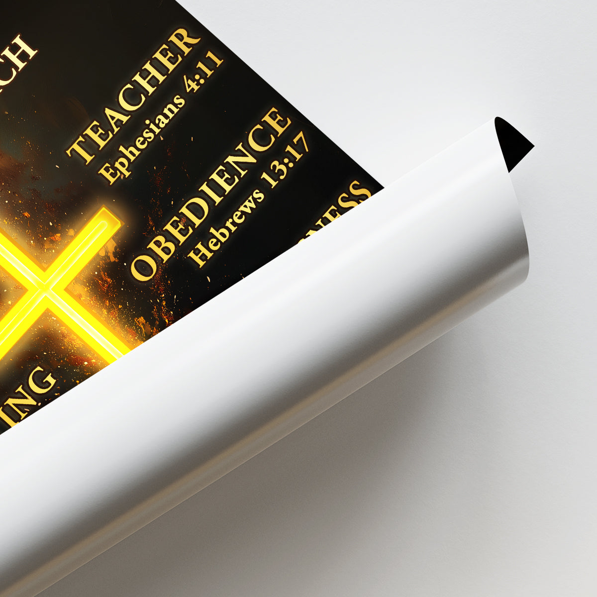 My Preacher, Teacher, & Shepherd | Personalized Poster/Canvas