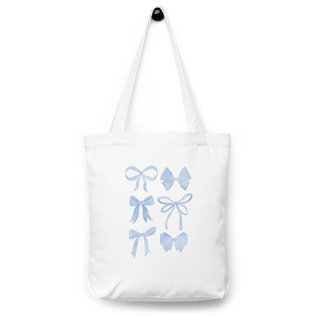 'Watercolor Bows' Tote Bag