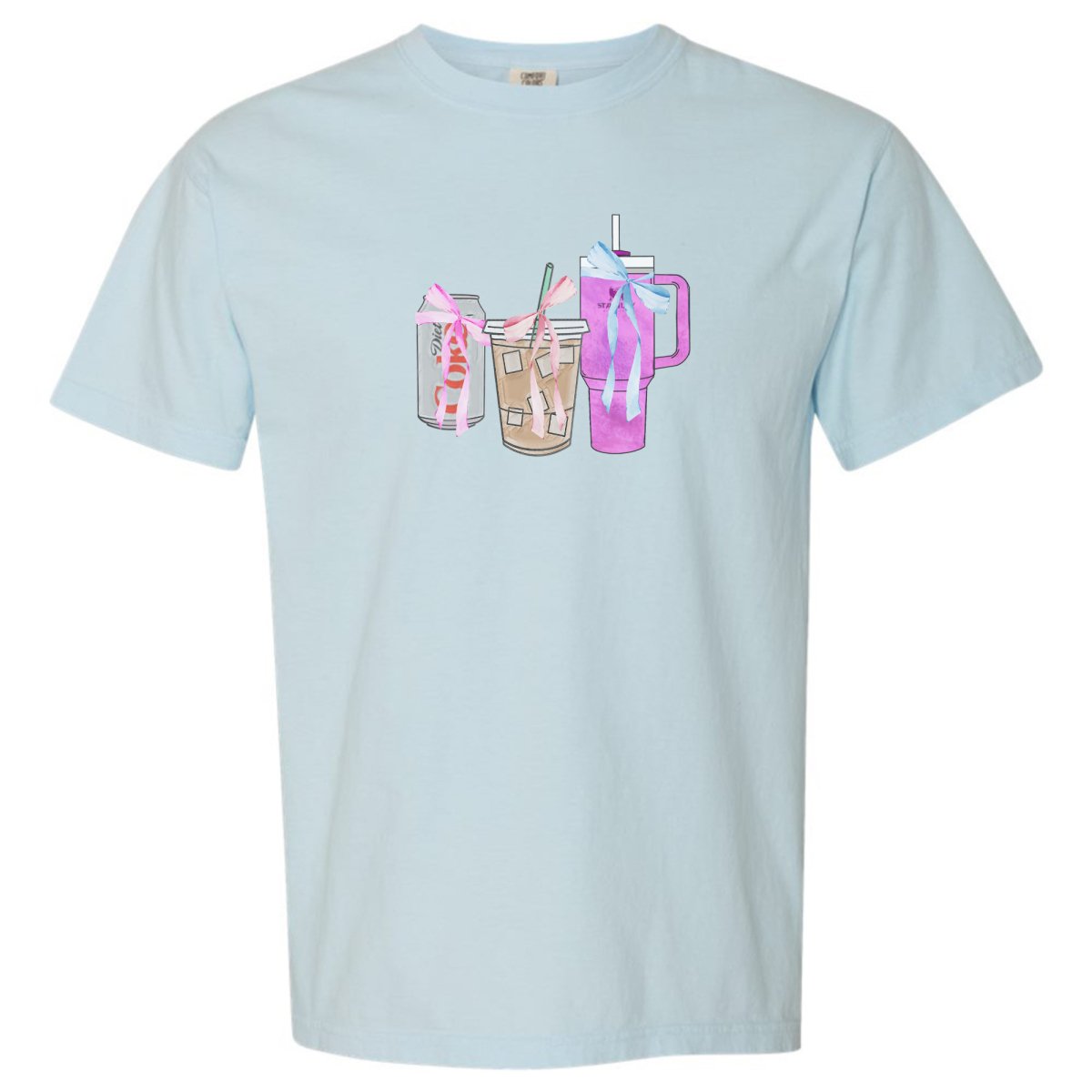 'We're Girls' Bow Drinks T-Shirt
